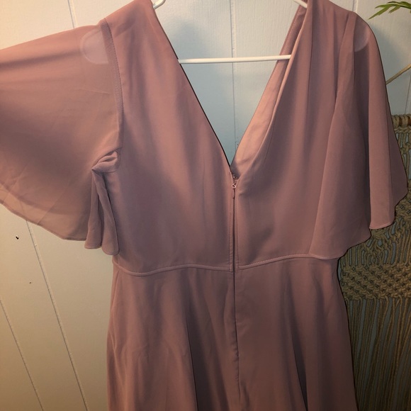 Fashion Nova Elsie mauve maxi dress - Picture 6 of 6